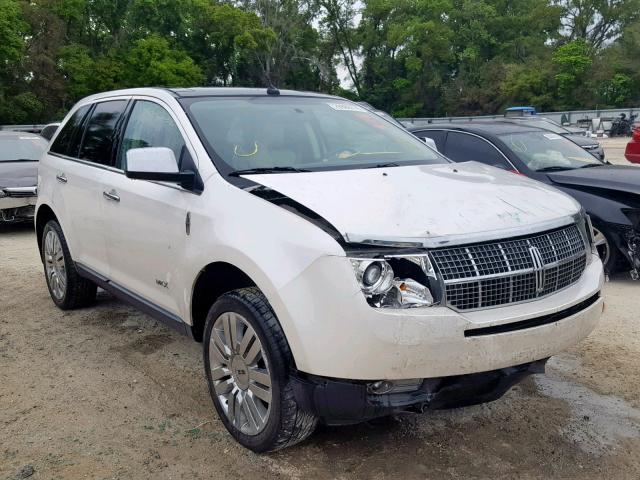 2LMDU68C49BJ11394 - 2009 LINCOLN MKX WHITE photo 1