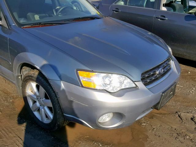 4S4BP61C967357107 - 2006 SUBARU LEGACY OUT BLUE photo 9