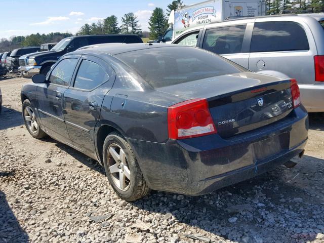 2B3CA3CV3AH243285 - 2010 DODGE CHARGER SX BLACK photo 3