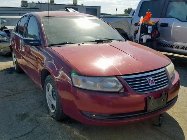 1G8AG52F55Z172018 - 2005 SATURN ION LEVEL RED photo 1