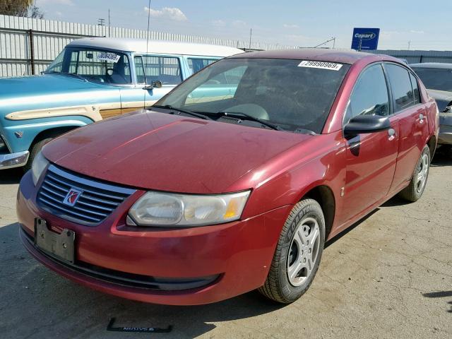 1G8AG52F55Z172018 - 2005 SATURN ION LEVEL RED photo 2