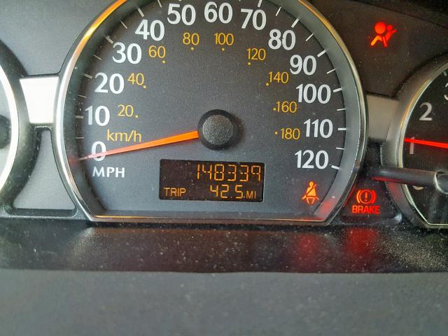 1G8AG52F55Z172018 - 2005 SATURN ION LEVEL RED photo 8