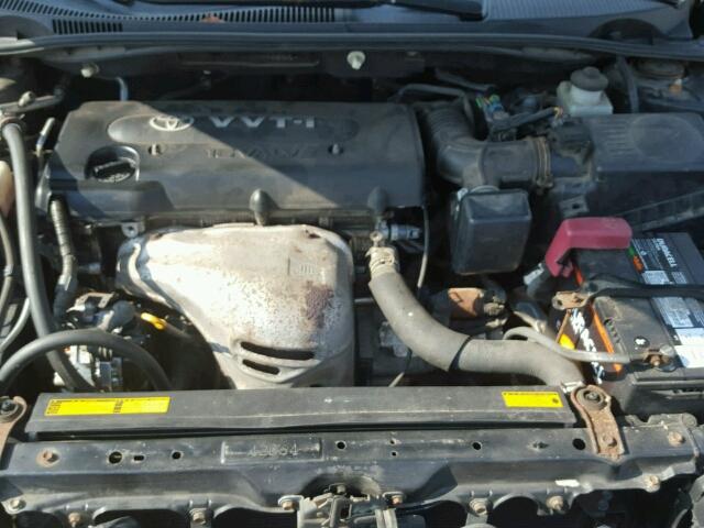 JTKDE177560078500 - 2006 TOYOTA SCION TC შავი ფოტო 7