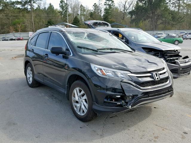 5J6RM3H78GL022183 - 2016 HONDA CR-V EXL BLACK photo 1