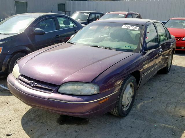 2G1WL52MXV9130940 - 1997 CHEVROLET LUMINA BAS 紫色 照片 2
