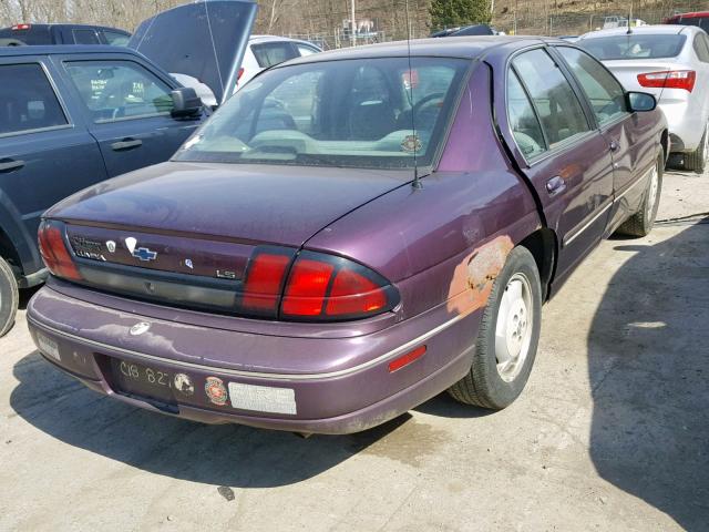 2G1WL52MXV9130940 - 1997 CHEVROLET LUMINA BAS 紫色 照片 4