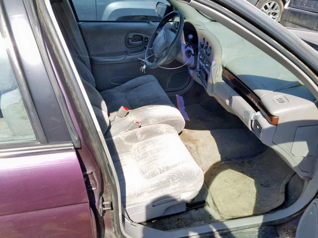 2G1WL52MXV9130940 - 1997 CHEVROLET LUMINA BAS 紫色 照片 5