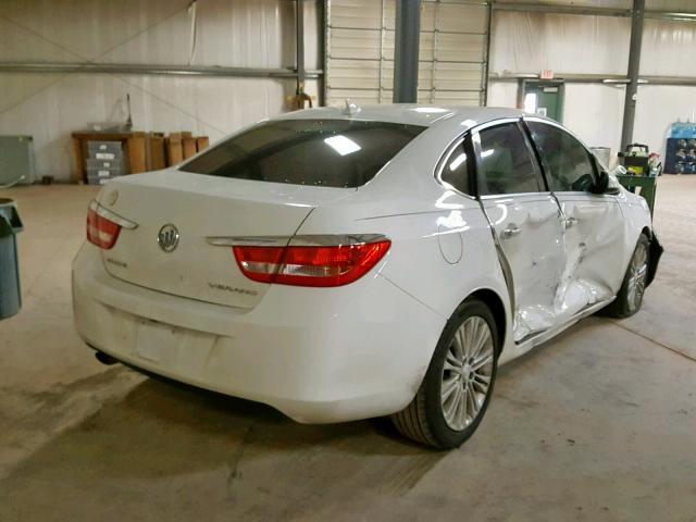 1G4PP5SK1E4163046 - 2014 BUICK VERANO WHITE photo 3