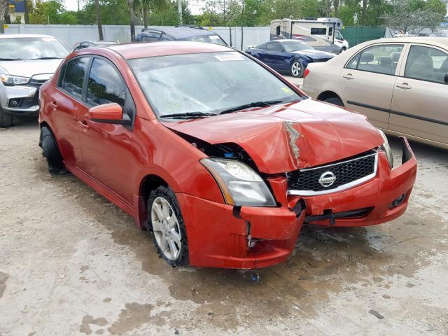 3N1AB6AP9BL627933 - 2011 NISSAN SENTRA 2.0 RED photo 1