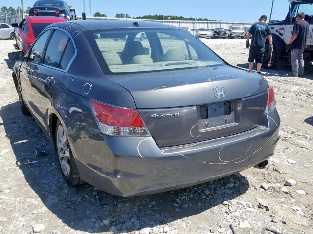 1HGCP268X9A008925 - 2009 HONDA ACCORD EXL GRAY photo 3