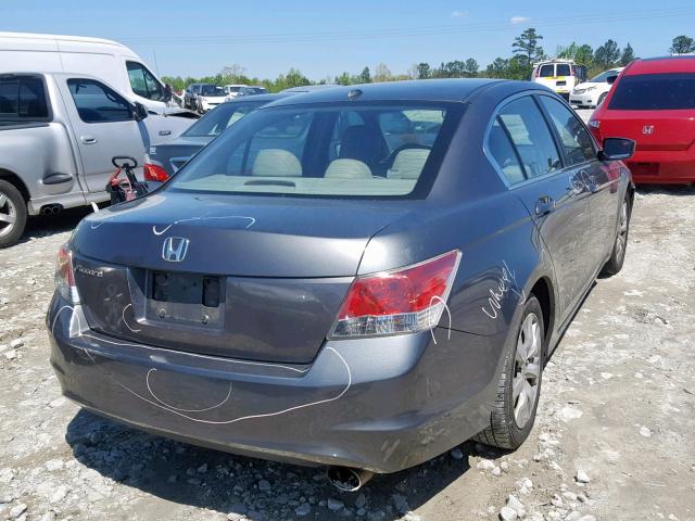 1HGCP268X9A008925 - 2009 HONDA ACCORD EXL GRAY photo 4