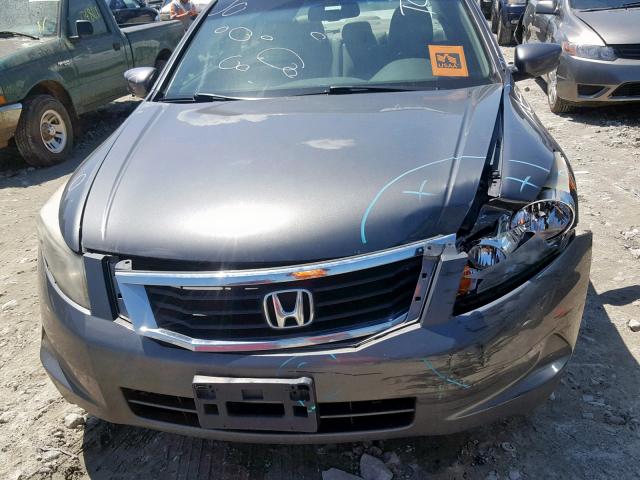 1HGCP268X9A008925 - 2009 HONDA ACCORD EXL GRAY photo 9