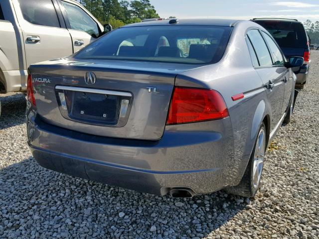 19UUA66286A073728 - 2006 ACURA 3.2TL GRAY photo 4