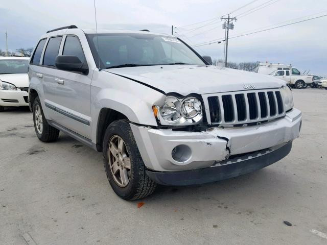 1J8GS48K37C585972 - 2007 JEEP GRAND CHER SILVER photo 1