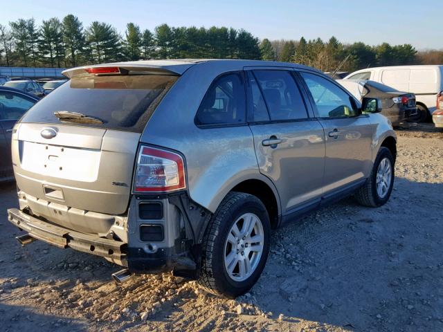 2FMDK38CX8BA39759 - 2008 FORD EDGE SEL SILVER photo 4