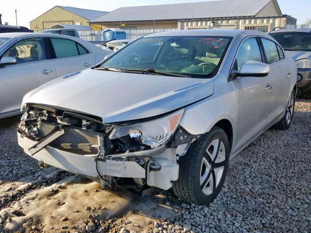 1G4GA5ED7BF309674 - 2011 BUICK LACROSSE C SILVER photo 2