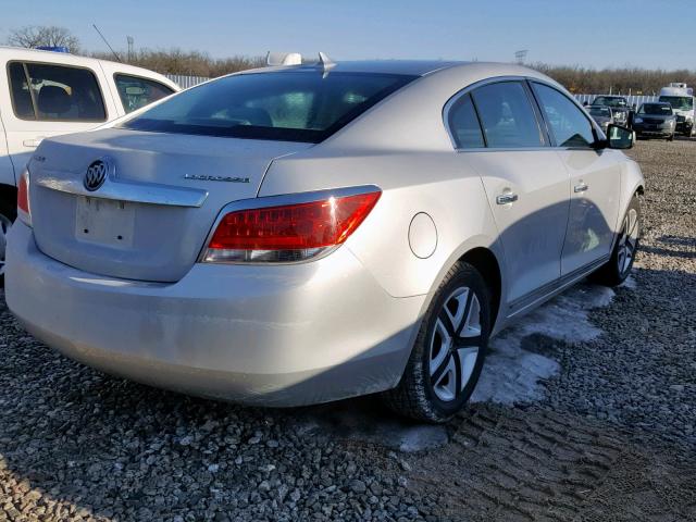 1G4GA5ED7BF309674 - 2011 BUICK LACROSSE C SILVER photo 4