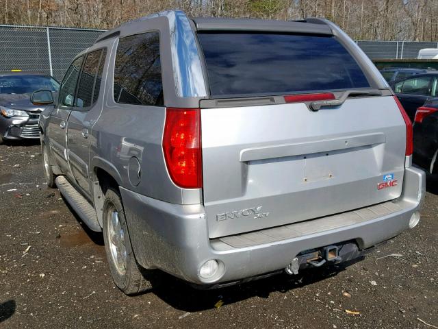 1GKET12S746183261 - 2004 GMC ENVOY XUV SILVER photo 3