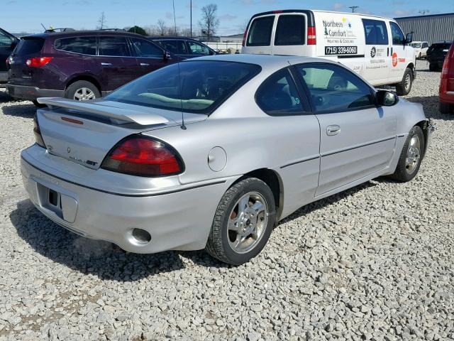 1G2NW12E85M153023 - 2005 PONTIAC GRAND AM G SILVER photo 4