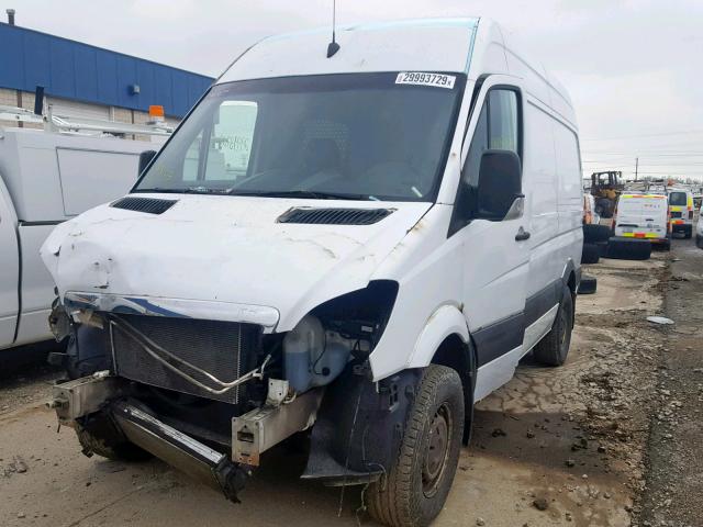 WD0PE745475222141 - 2007 DODGE SPRINTER 2 GREEN photo 2