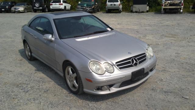 WDBTJ75J14F071181 - 2004 MERCEDES-BENZ CLK 500 SILVER photo 1