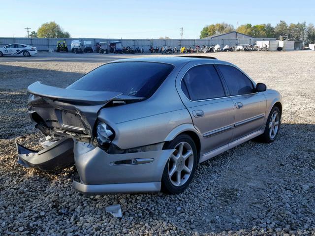 JN1CA31D51T606748 - 2001 NISSAN MAXIMA GXE SILVER photo 4