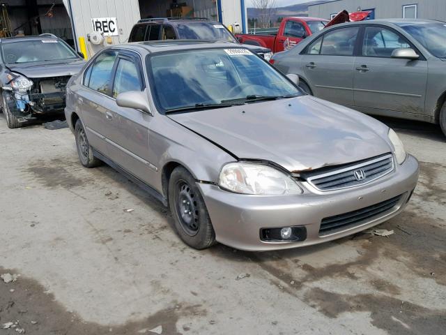 1HGEJ8642YL054942 - 2000 HONDA CIVIC EX TAN photo 1