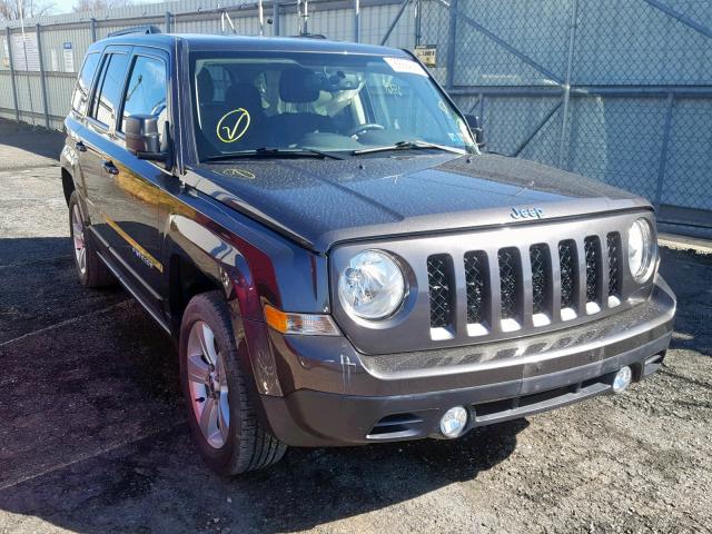 1C4NJPFBXGD527700 - 2016 JEEP PATRIOT LA GRAY photo 1