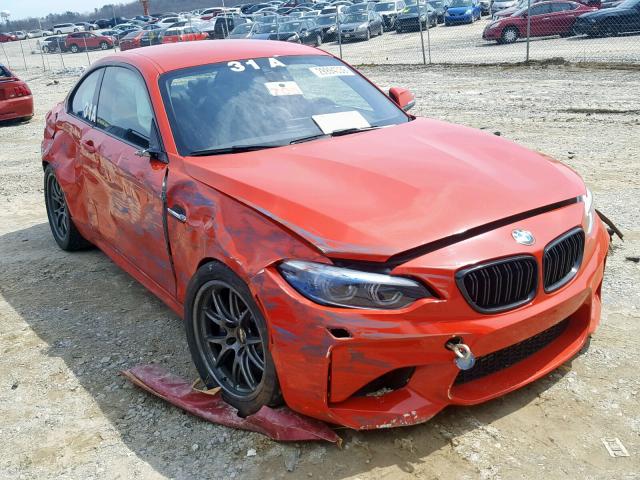 WBS1J5C58JVD37571 - 2018 BMW M2 ORANGE photo 1