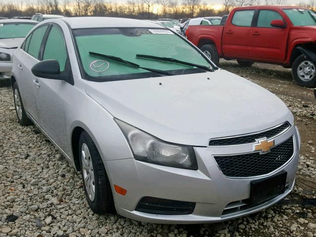 1G1PC5SH6C7205896 - 2012 CHEVROLET CRUZE LS SILVER photo 1