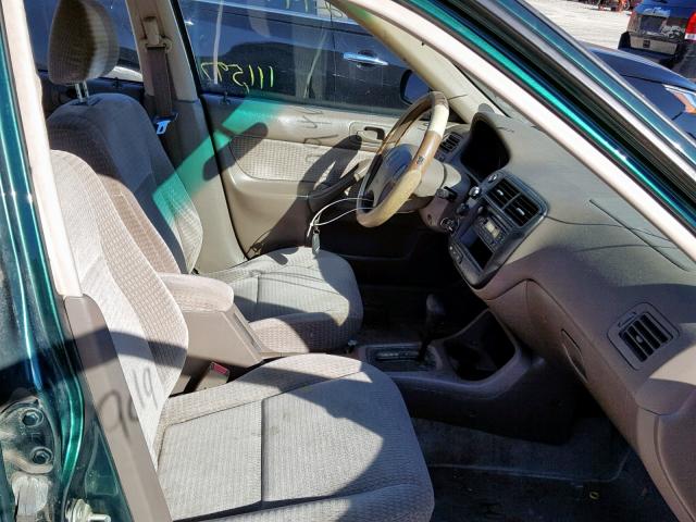 2HGEJ6618XH520864 - 1999 HONDA CIVIC BASE 绿色 照片 5