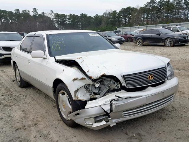 JT8BH28F1W0109631 - 1998 LEXUS LS 400 WHITE photo 1