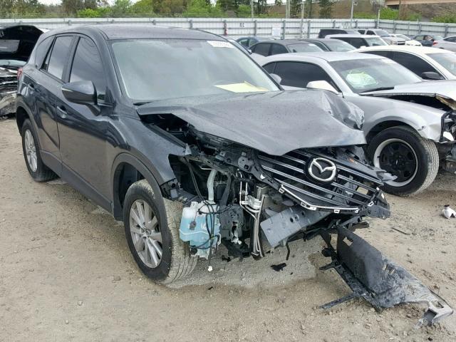 JM3KE2BY1G0691694 - 2016 MAZDA CX-5 SPORT GRAY photo 1