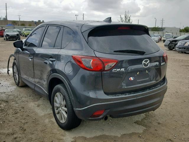 JM3KE2BY1G0691694 - 2016 MAZDA CX-5 SPORT GRAY photo 3