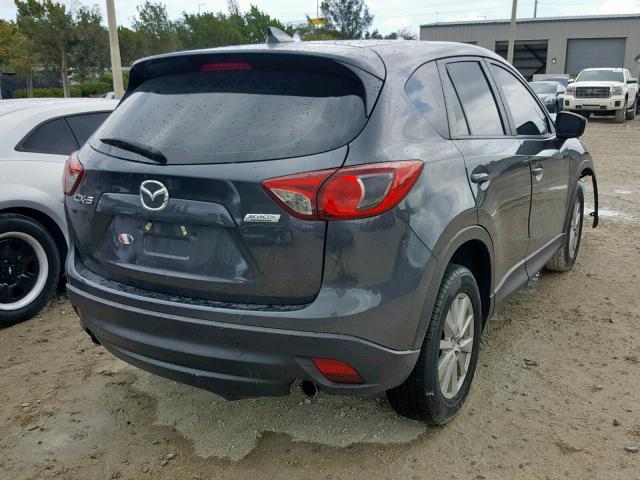 JM3KE2BY1G0691694 - 2016 MAZDA CX-5 SPORT GRAY photo 4