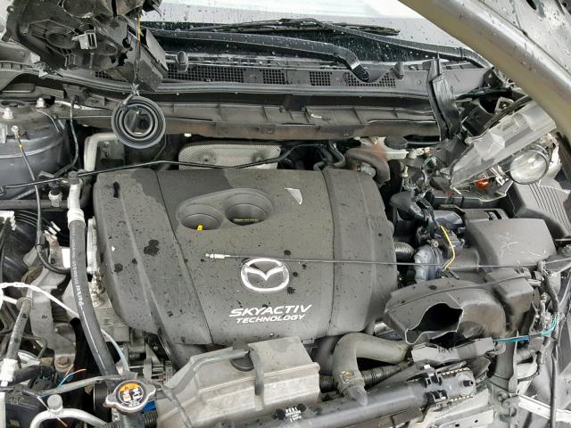 JM3KE2BY1G0691694 - 2016 MAZDA CX-5 SPORT GRAY photo 7