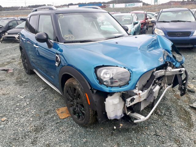 WMZYT5C52K3E63907 - 2019 MINI COOPER S C BLUE photo 1