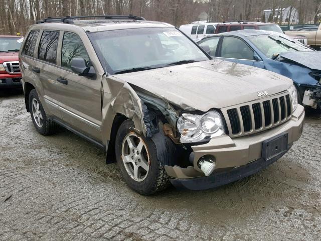 1J4HR48N35C696451 - 2005 JEEP GRAND CHER BROWN photo 1