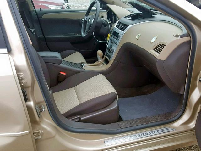 1G1ZG57B78F230076 - 2008 CHEVROLET MALIBU LS GOLD photo 5