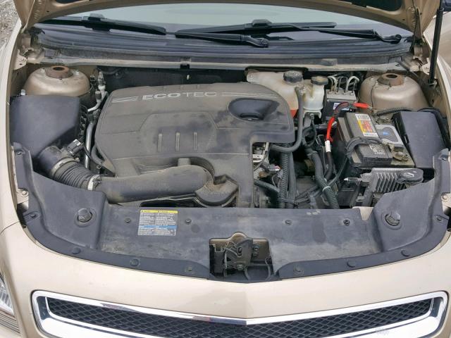 1G1ZG57B78F230076 - 2008 CHEVROLET MALIBU LS GOLD photo 7
