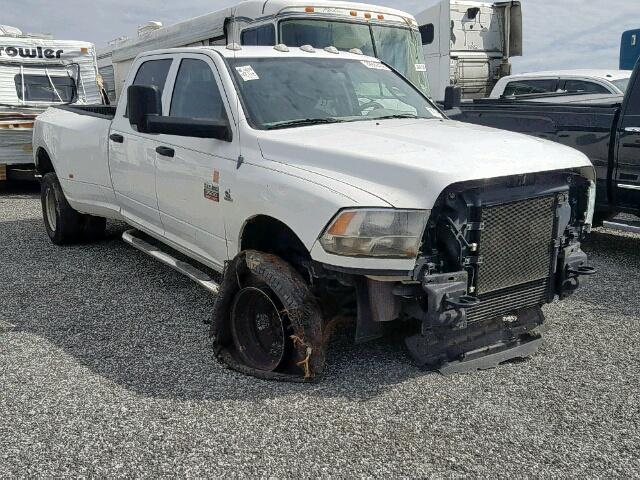 3C63DRGL6CG344171 - 2012 DODGE RAM 3500 S WHITE photo 1