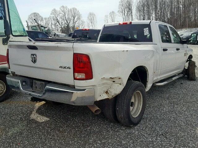 3C63DRGL6CG344171 - 2012 DODGE RAM 3500 S WHITE photo 4