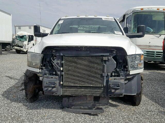 3C63DRGL6CG344171 - 2012 DODGE RAM 3500 S WHITE photo 9