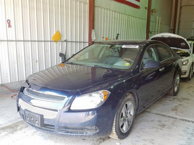 1G1ZB5E01CF285342 - 2012 CHEVROLET MALIBU LS BLUE photo 2