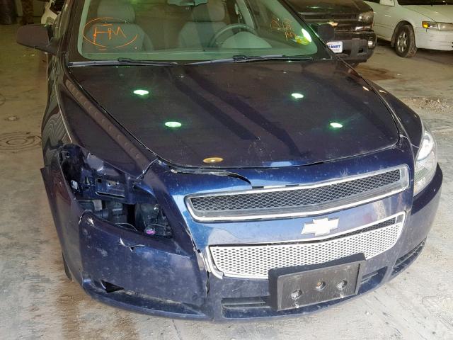 1G1ZB5E01CF285342 - 2012 CHEVROLET MALIBU LS BLUE photo 9