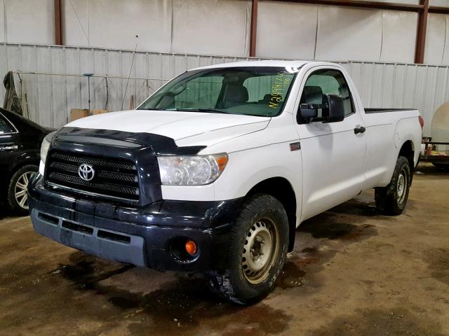 5TFLV52107X026066 - 2007 TOYOTA TUNDRA WHITE photo 2