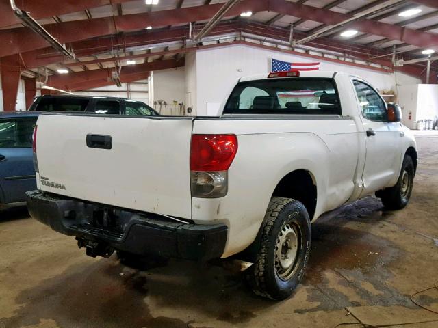 5TFLV52107X026066 - 2007 TOYOTA TUNDRA WHITE photo 4