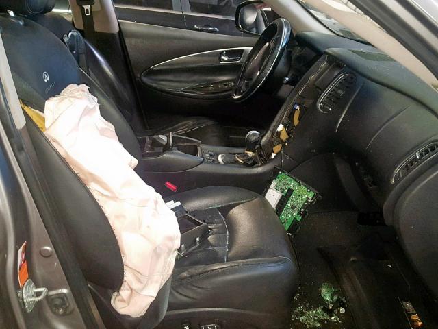 JNKAJ09F38M352937 - 2008 INFINITI EX35 BASE GRAY photo 5