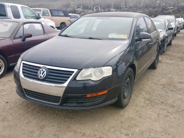 WVWUK73C27P008242 - 2007 VOLKSWAGEN PASSAT BLACK photo 2