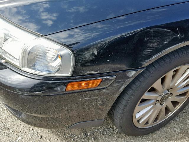 YV1TH592261432125 - 2006 VOLVO S80 2.5T BLACK photo 9